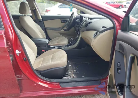 2014 Hyundai Elantra Se из США, поврежденный, VIN 5NPDH4AE4EH542207